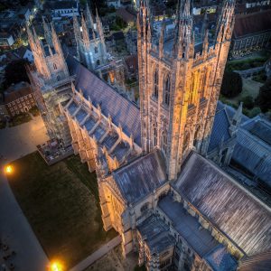 Canterbury Cathedral at Night
