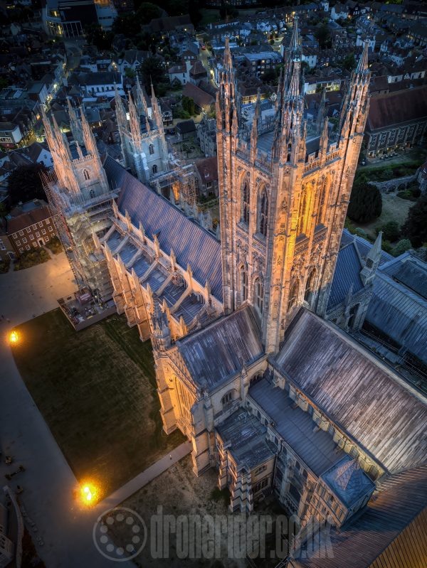 Canterbury Cathedral at Night