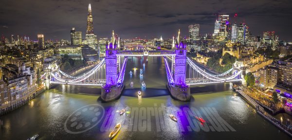 Tower Bridge Flotilla Panorama